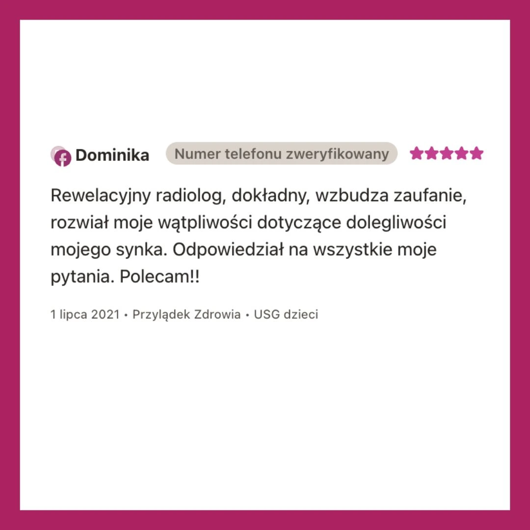 Dr Mateusz Jagła - pediatra, neonatolog, specjalista USG w Krakowie - opinie pacjentów na temat leczenia w przychodni Przylądek Zdrowie